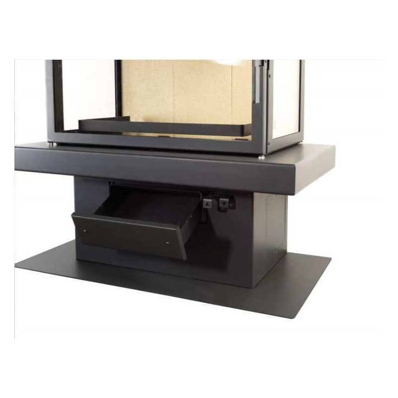 Chimenea RINCONERA con campana de formato tradicional / rustico